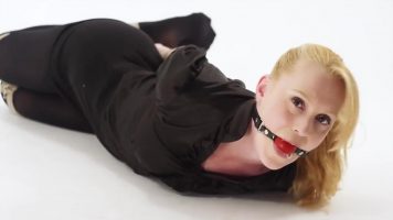 Ariel Anderssen Talking in Hogtie