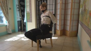 Ariel Anderssen – Belt Bound in Ballet Slippers Gagged