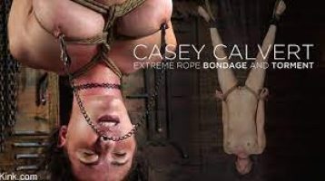 Casey Calvert: Extreme Rope Bondage And Torment (Hogtied)