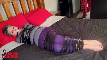 Genevieve – Taped and Trapped (Cinched and Secured)