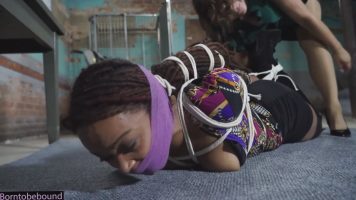 Restraint Chair Escape Attempt & a Punishment Hogtie with a Cruel Gag