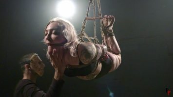 Long Sensual Bondage Session With Milolica – Tight Ropes, Suspension and Hogtie (Russian Fetish)