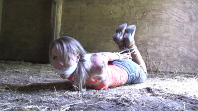 Madalynn Raye – Farm Girl Tied Up and Gagged in the Barn