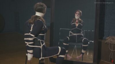 Patty – The Agent in Trouble – Tight Chair Tie