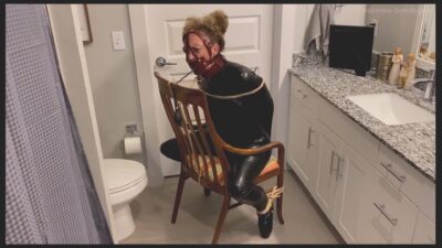 Taylor White – Head Harness Pumped Taylor Loses the Bondage Challenge