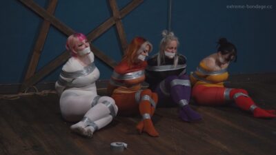 Amber Raven, Anija, Princess & Roxie – Models in Taped Up