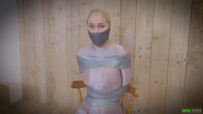 Darina Nikitina – Multiple Gags Shiny Outfit